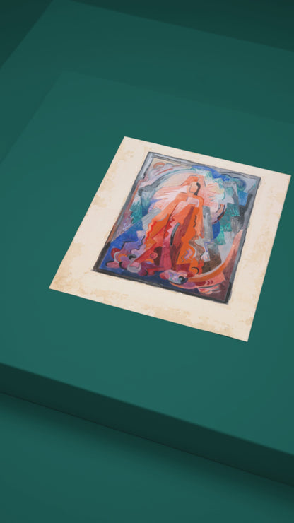 I Have Trodden the Winepress Alone – Irish Art Print by Mainie Jellett – view 9 | Buy Irish Art