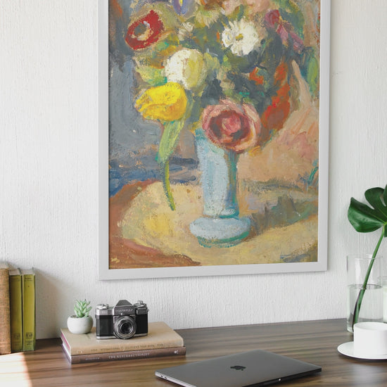 Vase of Flowers by Irish Artist Roderic O'Conor Framed Art Print – view 10 | Buy Irish Art