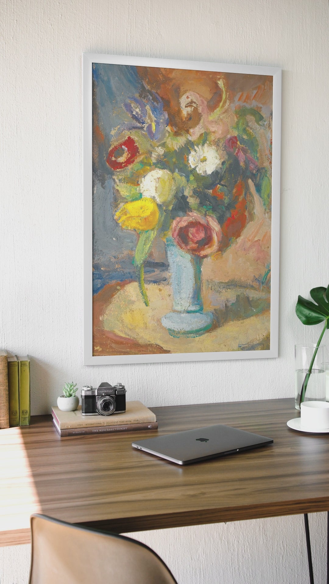 Vase of Flowers by Irish Artist Roderic O'Conor Framed Art Print – view 10 | Buy Irish Art