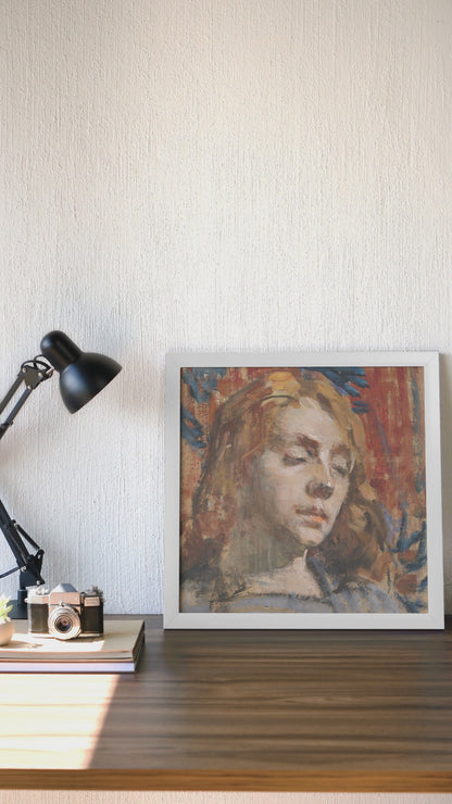 Portrait of Kathleen Behan – Sarah Purser Collector’s Edition Print – view 21 | Buy Irish Art