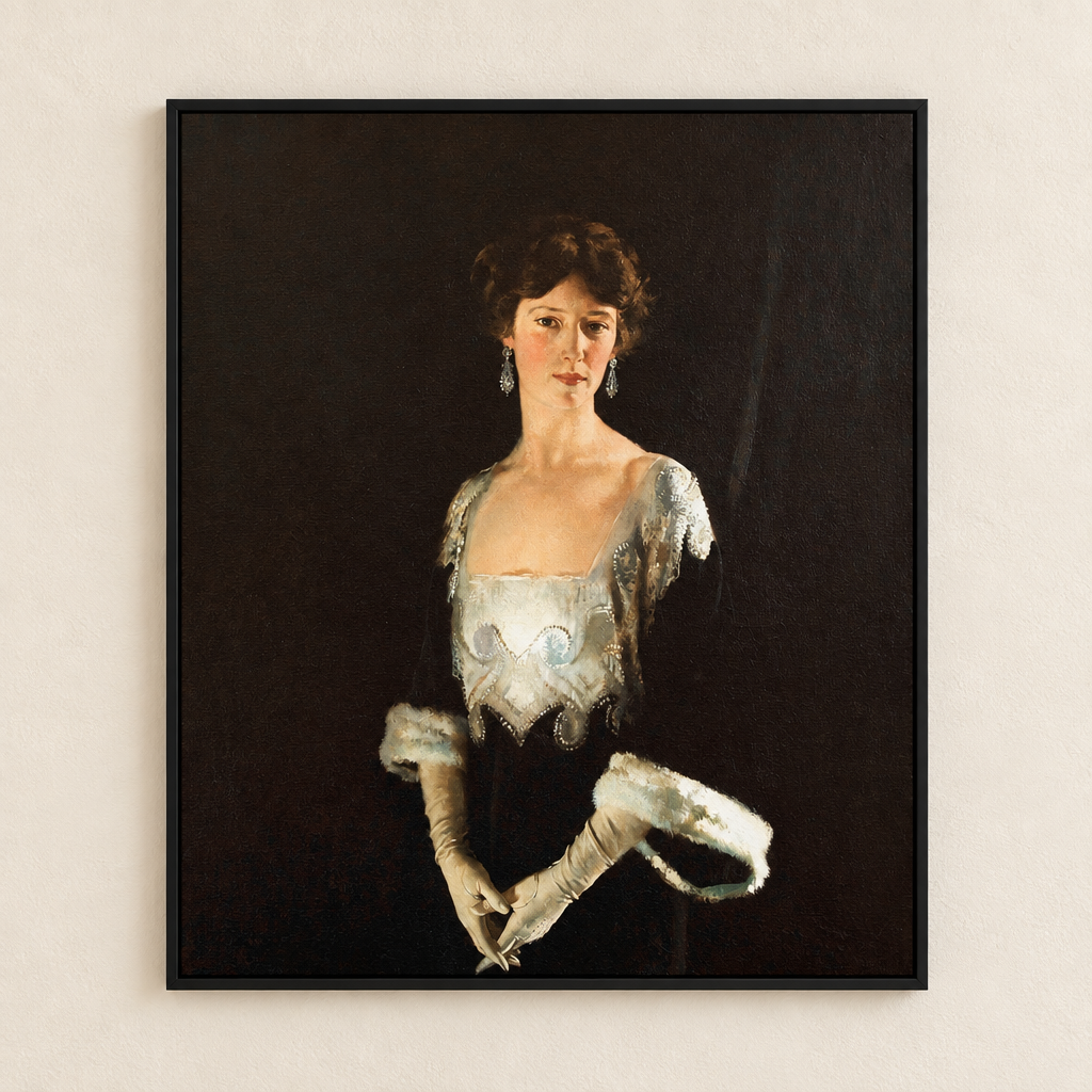 Rose, Marchioness of Headfort frame mockup preview