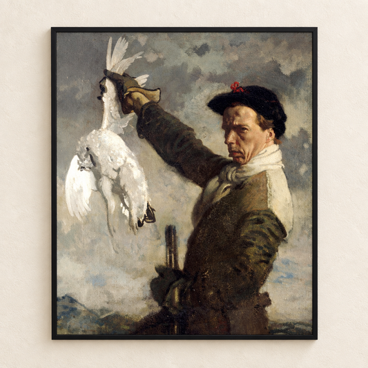 The Dead Ptarmigan frame mockup preview