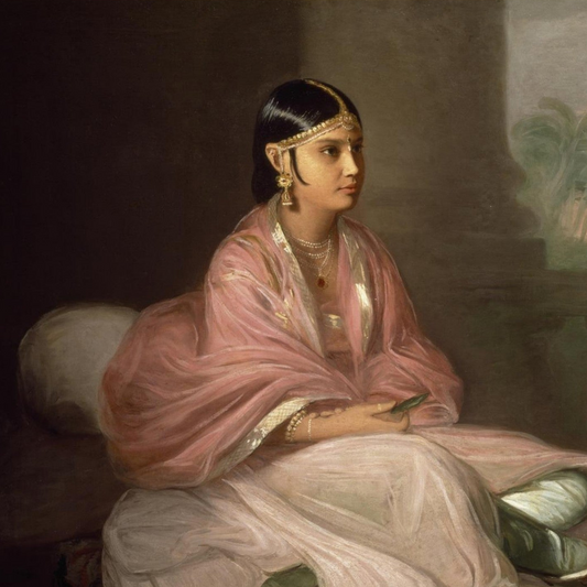 An Indian Lady – Thomas Hickey 40x50cm Art Print – Irish wall art print | Buy Irish Art