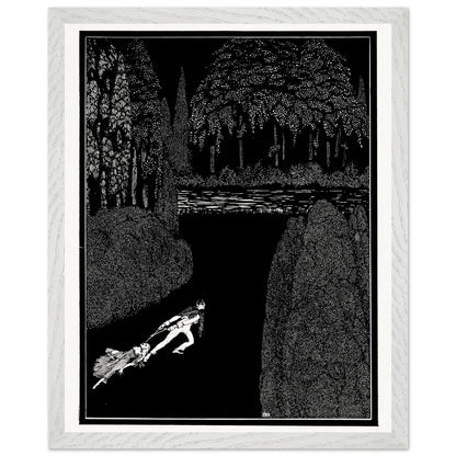 Toilsome Journey by Harry Clarke in a white wooden frame with a white mount