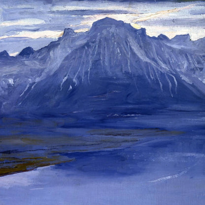 Twilight, Lake Geneva (1924–25) by Sir John Lavery – 40x50 cm unframed art print