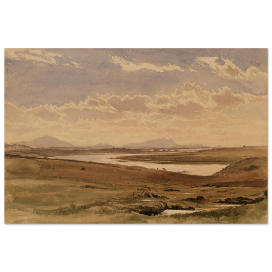 The Upper End of Lough Corrib – Frederic William Burton Collector’s Edition – Irish gift | Buy Irish Art
