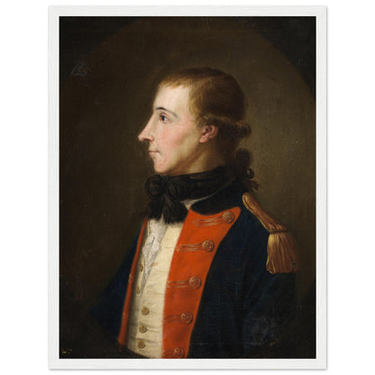 Irish historical artwork reproduction of Wolfe Tone, United Irishmen leader, 18th century.