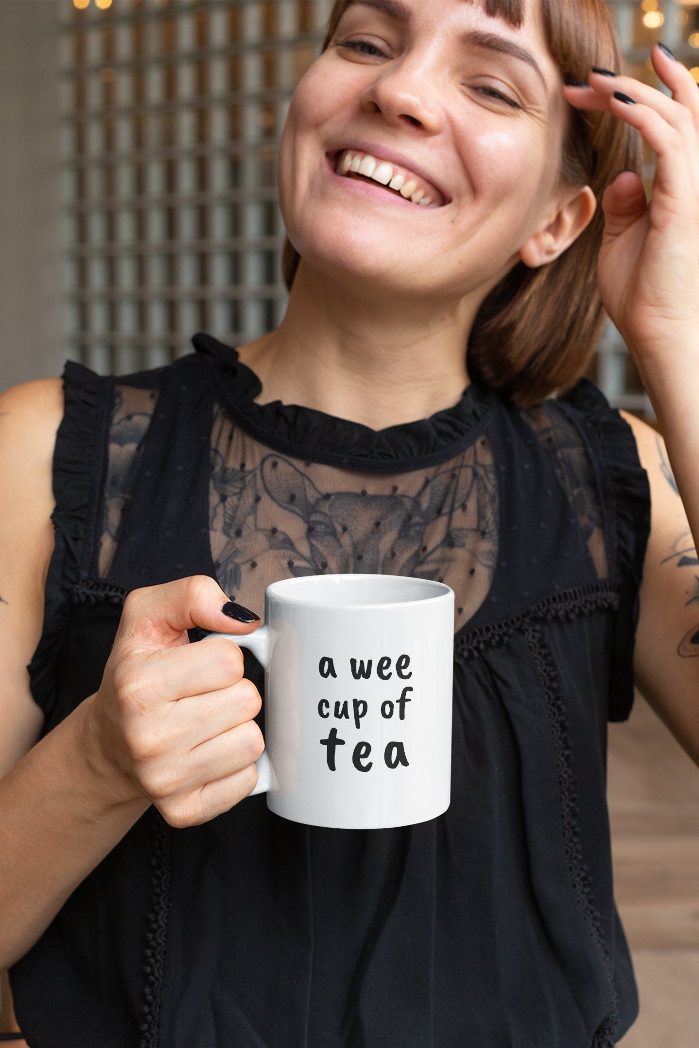 Wee Cup of Tea - Irish Phrase Mug – Irish gift ceramic mug | Buy Irish Art