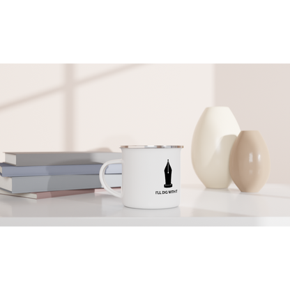 I'll Dig With It Seamus Heaney Enamel Mug – view 7 | Buy Irish Art