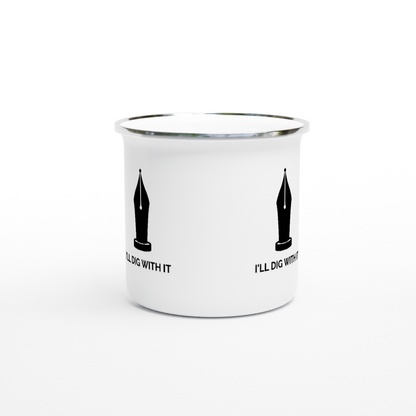 I'll Dig With It Seamus Heaney Enamel Mug – view 5 | Buy Irish Art