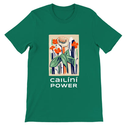 Cailíní Power T-shirt – Irish art wearable gift | Buy Irish Art