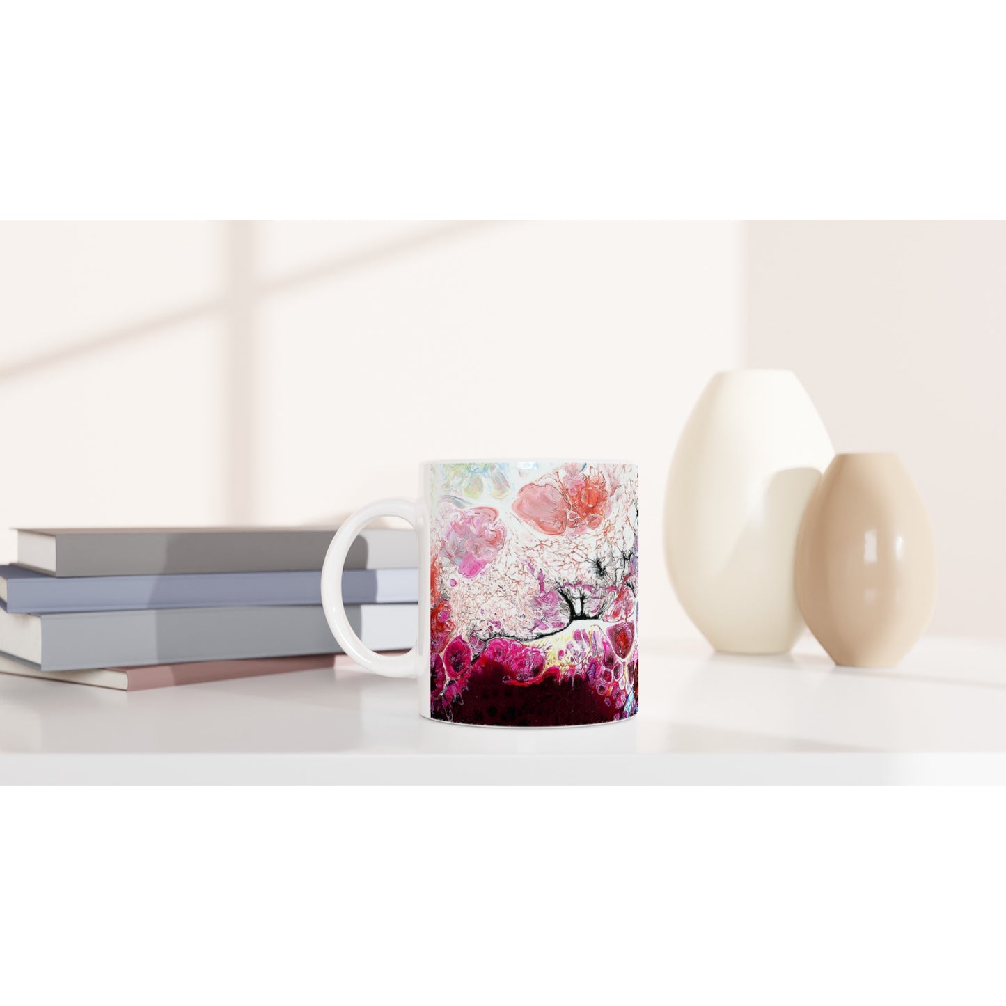 Vibrant Multicolour Minimalist Abstract Mug